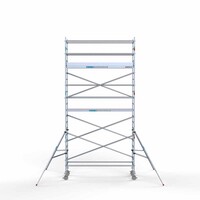 Euroscaffold Rollgerüst Komplett 90 x 305 x 7,2m Arbeitshöhe mit leichter Plattform