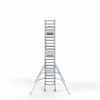 Euroscaffold Rollgerüst Komplett 90 x 305 x 7,2m Arbeitshöhe mit leichter Plattform