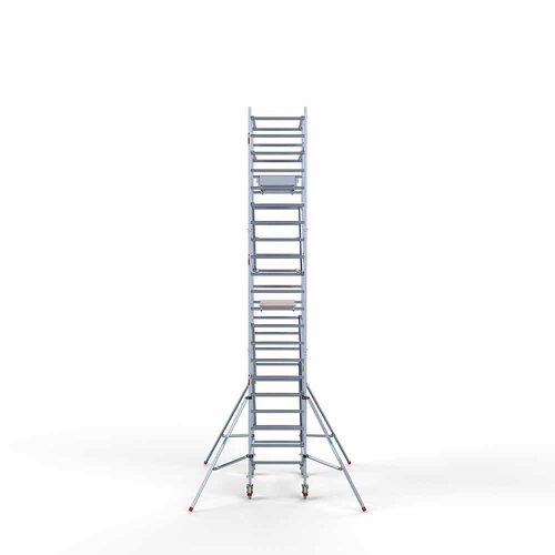 Euroscaffold Rollgerüst Komplett 90 x 190 x 7,2m Arbeitshöhe mit leichter Plattform