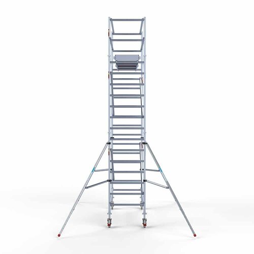 Rollgerüst Komplett 90 x 250 x 6,2 m Arbeitshöhe mit leichter Plattform Euroscaffold Rollgerüst Komplett 90 x 250 x 6,2 m Arbeitshöhe mit leichter Plattform