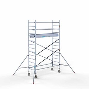 Euroscaffold Rollgerüst Standard 90x250 5,2m Arbeitshöhe Carbonboden Rollgerüst Standard 90x250 5,2m Arbeitshöhe Carbonboden