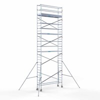 Euroscaffold Rollgerüst Komplett 75 x 305 x 10,2m Arbeitshöhe mit leichter Plattform
