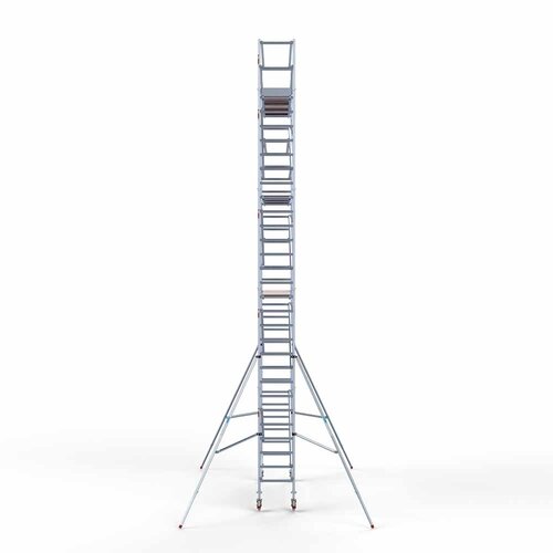 Euroscaffold Rollgerüst Komplett 75 x 305 x 10,2m Arbeitshöhe mit leichter Plattform