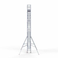 Euroscaffold Rollgerüst Komplett 75 x 190 x 10,2m Arbeitshöhe mit leichter Plattform