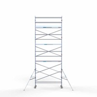 Euroscaffold Rollgerüst Komplett 75 x 305 x 9,2m Arbeitshöhe mit leichter Plattform