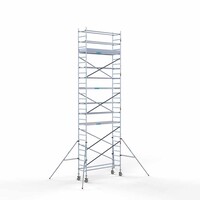 Euroscaffold Rollgerüst Komplett 75 x 250 x 9,2m Arbeitshöhe mit leichter Plattform