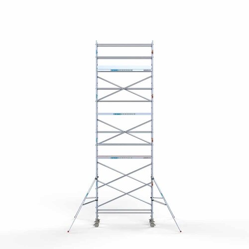 Euroscaffold Rollgerüst Komplett 75 x 250 x 9,2m Arbeitshöhe mit leichter Plattform