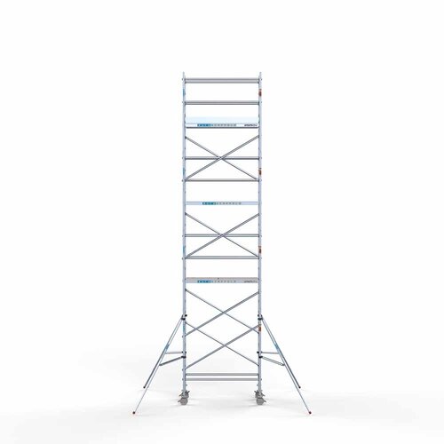 Euroscaffold Rollgerüst Komplett 75 x 190 x 9,2m Arbeitshöhe mit leichter Plattform