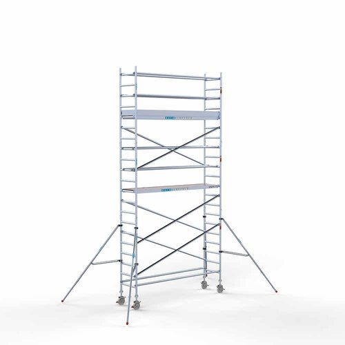 Rollgerüst Komplett 75 x 305 x 7,2m Arbeitshöhe mit leichter Plattform Euroscaffold Rollgerüst Komplett 75 x 305 x 7,2m Arbeitshöhe mit leichter Plattform