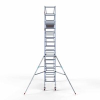 Euroscaffold Rollgerüst Komplett 75 x 305 x 6,2m Arbeitshöhe mit leichter Plattform