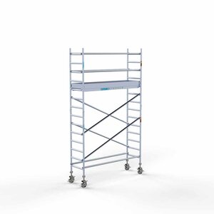 Euroscaffold Rollgerüst Komplett 75 x 250 x 5,2m Arbeitshöhe mit leichter Plattform Euroscaffold Rollgerüst Komplett 75 x 250 x 5,2m Arbeitshöhe mit leichter Plattform