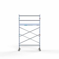 Euroscaffold Rollgerüst Komplett 75 x 250 x 5,2m Arbeitshöhe mit leichter Plattform
