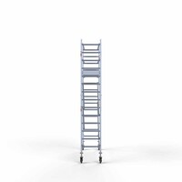 Euroscaffold Rollgerüst Komplett 75 x 250 x 5,2m Arbeitshöhe mit leichter Plattform