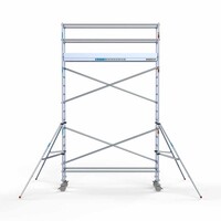 Euroscaffold Euro-Rollgerüst 75 x 305 x 6,2 m Arbeitshöhe