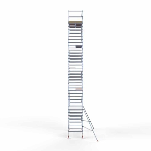 Basis-Rollgerüst 135 x 305 x 12,2 m Arbeitshöhe mit leichter Plattform Euroscaffold Basis-Rollgerüst 135 x 305 x 12,2 m Arbeitshöhe mit leichter Plattform