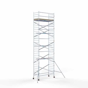 Basis-Rollgerüst 135 x 305 x 11,2 m Arbeitshöhe mit leichter Plattform