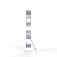 Euroscaffold Basis-Rollgerüst 135 x 190 x 11,2m Arbeitshöhe mit leichter Plattform