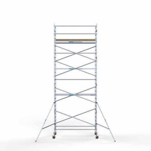 Euroscaffold Basis-Rollgerüst 135 x 305 x 9,2 m Arbeitshöhe mit leichter Plattform