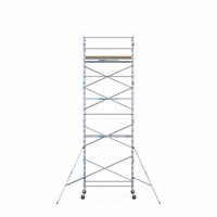 Euroscaffold Basis-Rollgerüst 135 x 190 x 9,2 m Arbeitshöhe mit leichter Plattform