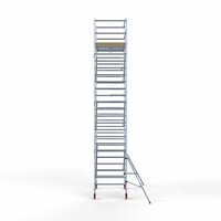 Euroscaffold Basis-Rollgerüst 135 x 190 x 8,2 m Arbeitshöhe mit leichter Plattform