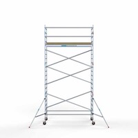 Euroscaffold Basis-Rollgerüst 135 x 305 x 7,2 m Arbeitshöhe mit leichter Plattform