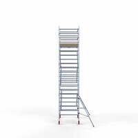 Euroscaffold Basis-Rollgerüst 135 x 190 x 7,2 m Arbeitshöhe mit leichter Plattform