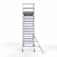 Euroscaffold Basis-Rollgerüst 135 x 305 x 6,2 m Arbeitshöhe mit leichter Plattform