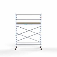 Euroscaffold Basis-Rollgerüst 135 x 305 x 5,2 m Arbeitshöhe mit leichter Plattform