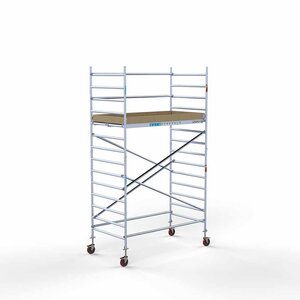 Basis-Rollgerüst 135 x 250 x 5,2 m Arbeitshöhe mit leichter Plattform