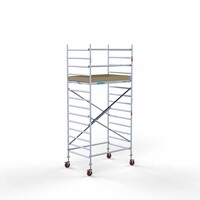 Euroscaffold Basis-Rollgerüst 135 x 190 x 5,2 m Arbeitshöhe mit leichter Plattform
