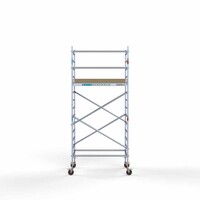 Euroscaffold Basis-Rollgerüst 135 x 190 x 5,2 m Arbeitshöhe mit leichter Plattform