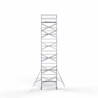 Euroscaffold Gerüstanhänger + Rollgerüst komplett 135 x 250 x 13,2 m Arbeitshöhe