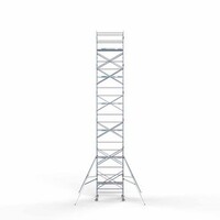 Euroscaffold Gerüstanhänger + Rollgerüst komplett 135 x 190 x 13,2 m Arbeitshöhe