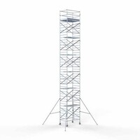 Euroscaffold Gerüstanhänger + Rollgerüst komplett 135 x 190 x 14,2 m Arbeitshöhe