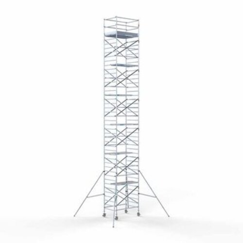 Euroscaffold Gerüstanhänger + Rollgerüst komplett 135 x 190 x 14,2 m Arbeitshöhe