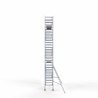 Euroscaffold Basis-Rollgerüst 90 x 305 x 9,2m Arbeitshöhe mit leichter Plattform
