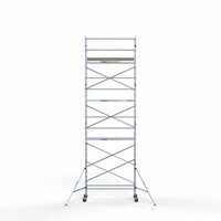 Euroscaffold Basis Rollgerüst 90 x 250 x 9,2m Arbeitshöhe mit leichter Plattform