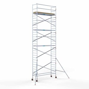 Basis-Rollgerüst 90 x 305 x 10,2m Arbeitshöhe mit leichter Plattform