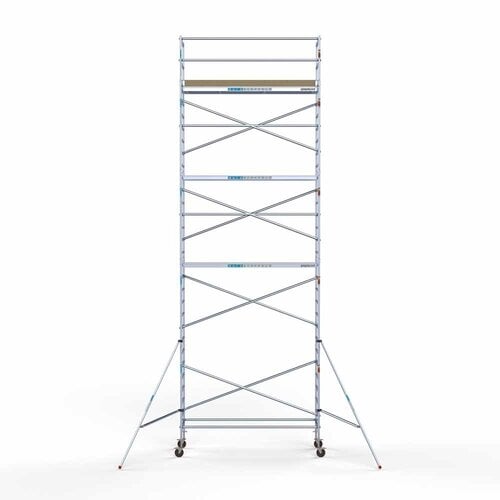 Basis-Rollgerüst 90 x 305 x 10,2m Arbeitshöhe mit leichter Plattform Euroscaffold Basis-Rollgerüst 90 x 305 x 10,2m Arbeitshöhe mit leichter Plattform