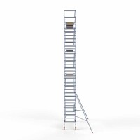Euroscaffold Basis-Rollgerüst 90 x 305 x 10,2m Arbeitshöhe mit leichter Plattform