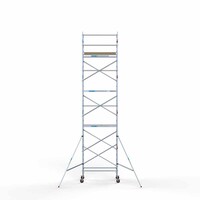Euroscaffold Basis-Rollgerüst 90 x 190 x 9,2m Arbeitshöhe mit leichter Plattform