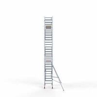 Euroscaffold Basis-Rollgerüst 90 x 190 x 9,2m Arbeitshöhe mit leichter Plattform