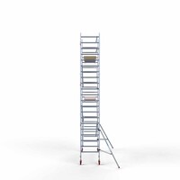 Euroscaffold Basis-Rollgerüst 90 x 305 x 7,2 m Arbeitshöhe mit leichter Plattform