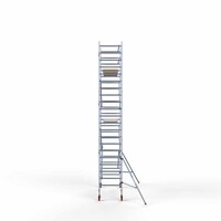 Euroscaffold Basis-Rollgerüst 90 x 250 x 7,2 m Arbeitshöhe mit leichter Plattform