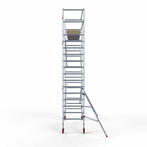 Basis-Rollgerüst 90 x 305 x 6,2 m Arbeitshöhe mit leichter Plattform Euroscaffold Basis-Rollgerüst 90 x 305 x 6,2 m Arbeitshöhe mit leichter Plattform