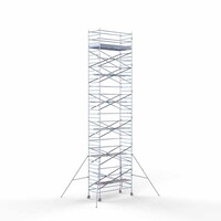 Euroscaffold Rollgerüst komplett 135 x 305 x 13,2m Arbeitshöhe