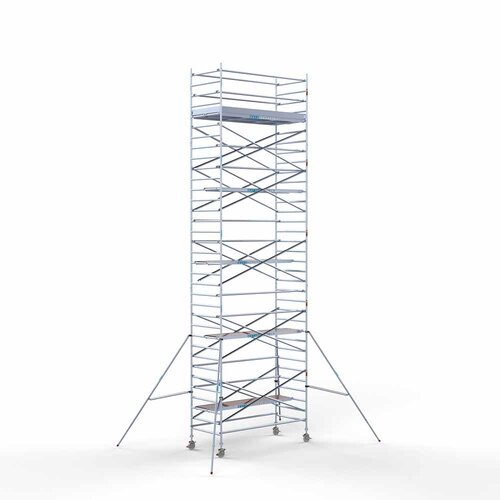 Euroscaffold Rollgerüst komplett 135 x 305 x 11,2m Arbeitshöhe