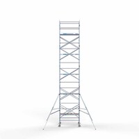 Euroscaffold Rollgerüst komplett 135 x 190 x 11,2m Arbeitshöhe
