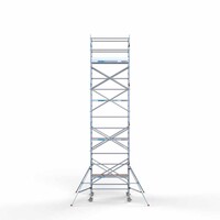 Euroscaffold Rollgerüst komplett 135 x 190 x 9,2m Arbeitshöhe
