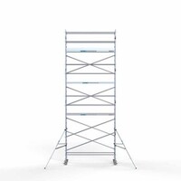 Euroscaffold Gerüstanhänger + Rollgerüst komplett 75 x 305 x 9,2 m Arbeitshöhe